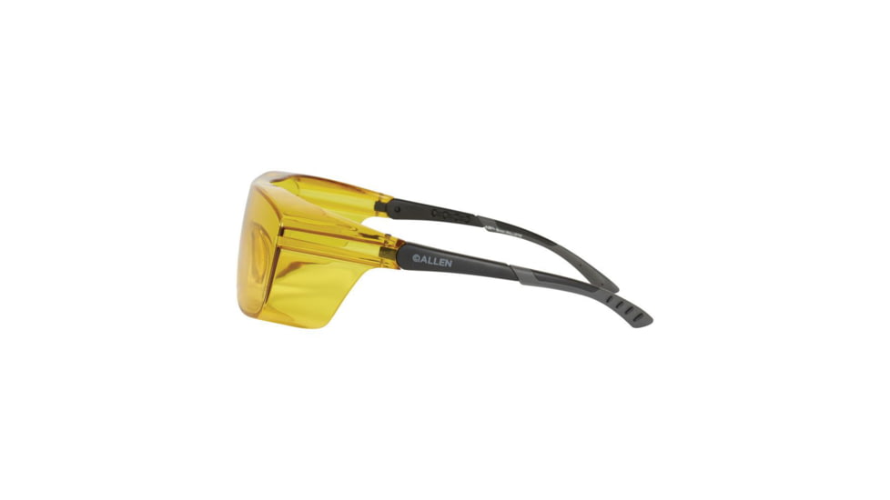 Allen Ballistic Over-Glasses, Yellow, 22771, EDEMO1
