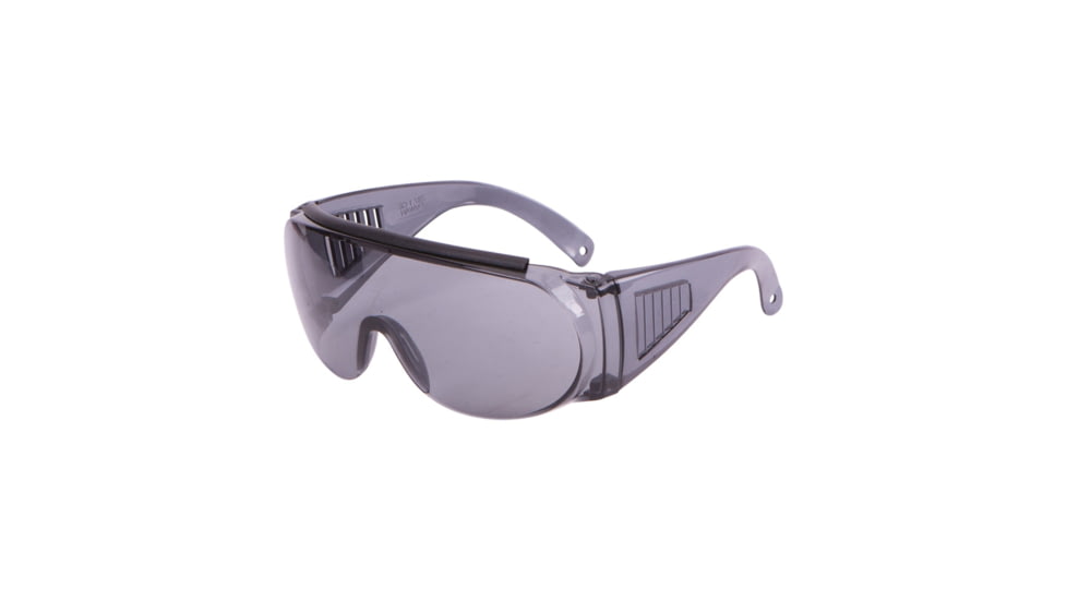 Allen Fit Over Shooting Glasses,, Mirror Smoke, 2158