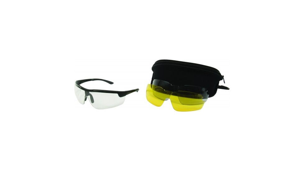 Allen Ion Ballistic Shooting Glasses Lens Set, Black, 22777