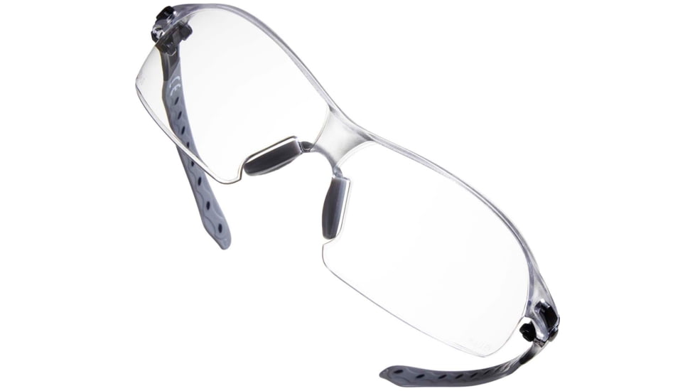 Allen Keen Shooting Safety Glasses, Black/Gray Frame, Clear Lenses, One Size, 2378