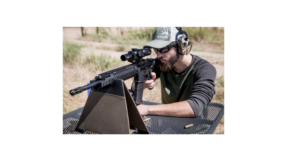 Allen Meta Ballistic Shooting Glasses, Smoke Mirror Lens, 22762