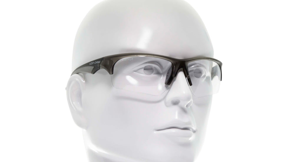 Allen Outlook Shooting Safety Glasses, Smoke Frame, Clear Lenses, One Size, 2383