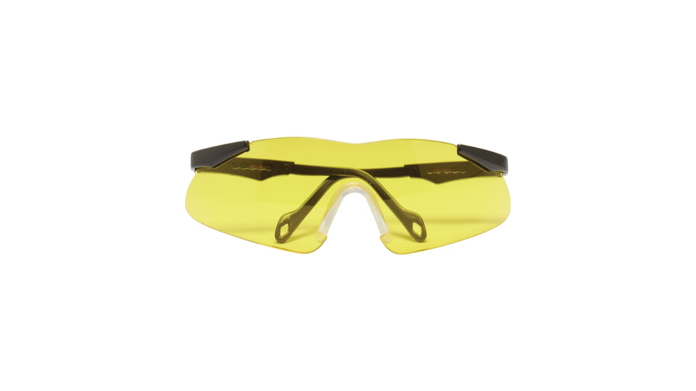 Allen Reaction Shooting Glasses, Adult, Dark Gray/Yellow, 2272