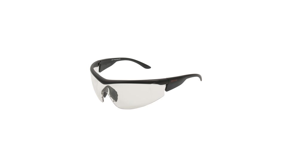 Allen Ruger Concept Shooting Glasses 3-Lens Interchangeable Set Black Frame Mirror Smoke/Clear/Yellow Lens