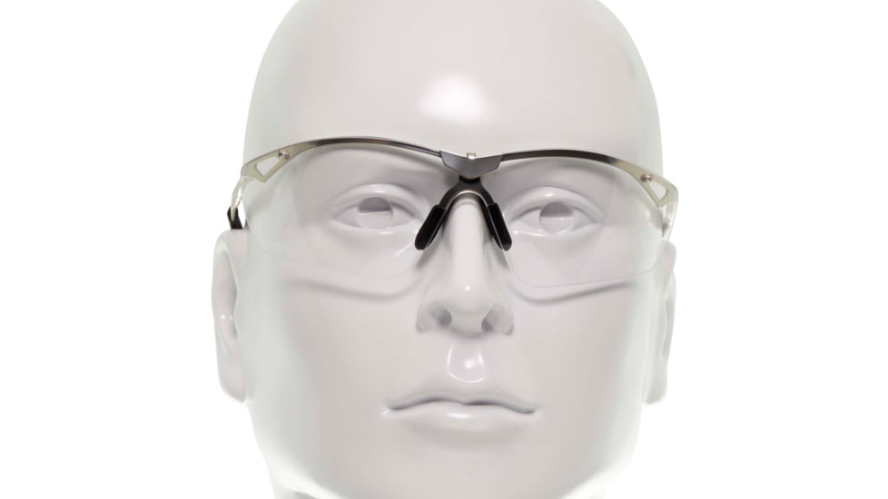 Allen Trigger Shooting Safety Glasses, Metal Frame, Clear Lenses, One Size, 2368