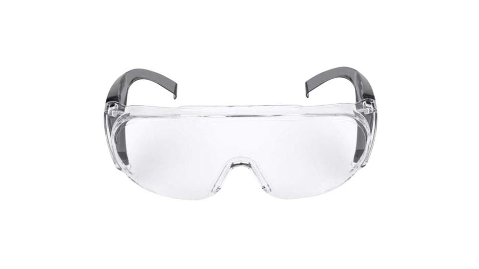 Allen Ultrx Safety Glasses Clear Lens Black Frame, 4180