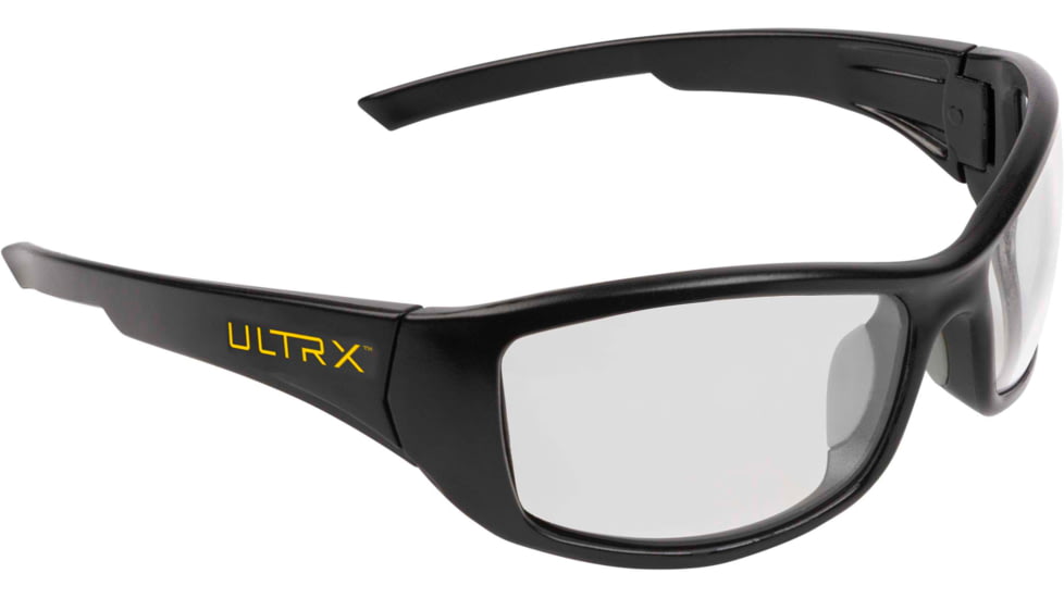 Allen ULTRX Sync Safety Glasses, Black Frame, Clear Lens, 4137