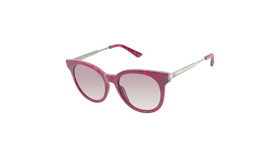 Ann Taylor ATP906 Sunglasses - Frame BERRY MARBLE, Lens Color Dark Berry Gradient, Size 50/18mm TYATP90603