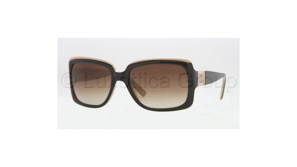 Anne Klein AK 3165 Sunglasses Styles Black/Camel Frame, 305 78 5417