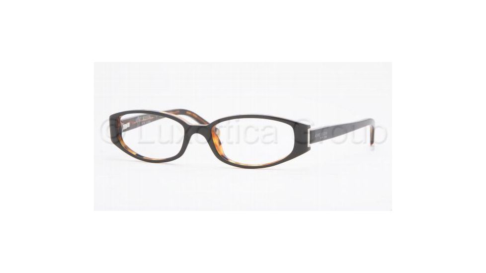 Anne Klein AK8083 Progressive Eyeglasses Black/Tortoise Frame / 49 mm Prescription Lenses, 203 4916