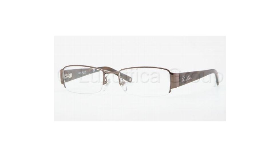 Anne Klein AK 9124 AK9124 Eyeglass Frames 576-5018 - Shiny Lt. Brown