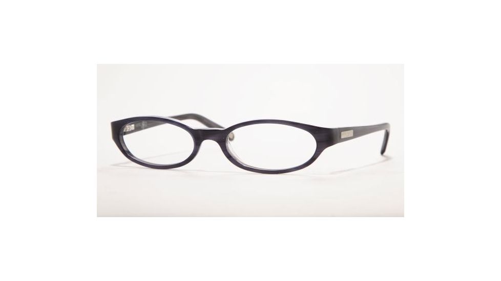 Anne Klein AK8070 Eyeglasses with No-Line Progressive Rx Prescription Lenses 187-5017 - Navy