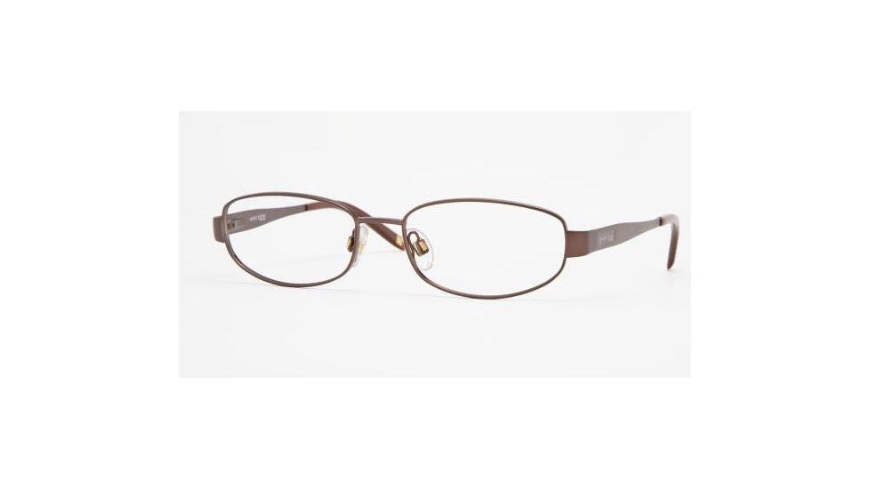 Anne Klein AK9098 Bifocal Eyeglasses Shiny Dark Brown Frame / 50 mm Prescription Lenses, 531 5016