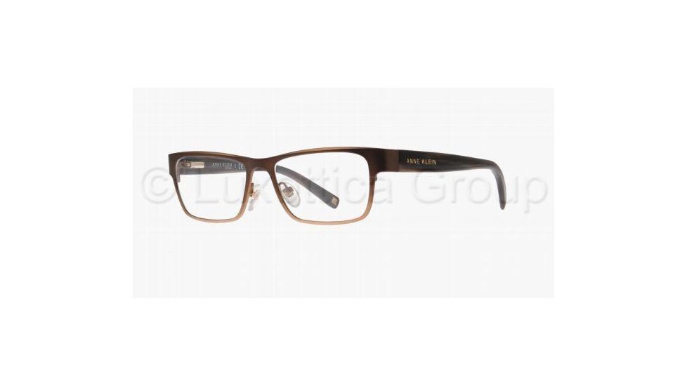 Anne Klein AK9126 Eyeglass Frames 578-5215 - Brown Tan Frame, Demo Lens Lenses