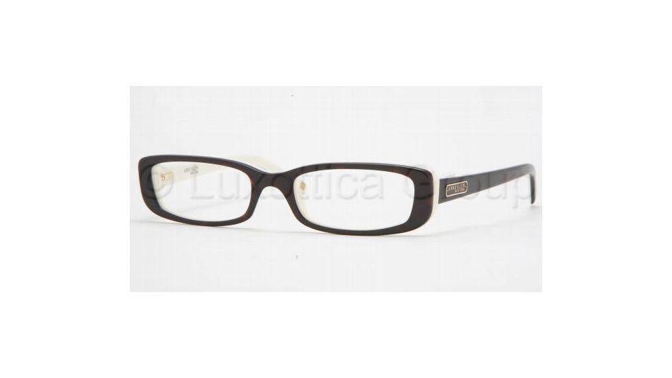 Anne Klein Eyeglasses AK8065 with Lined Bifocal Rx Prescription Lenses 172-5017 - Tortoise/Cream 