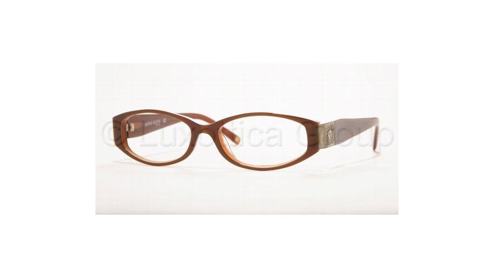 Anne Klein Eyeglasses AK8068 with No-Line Progressive Rx Prescription Lenses 180-5115 - Bronze 