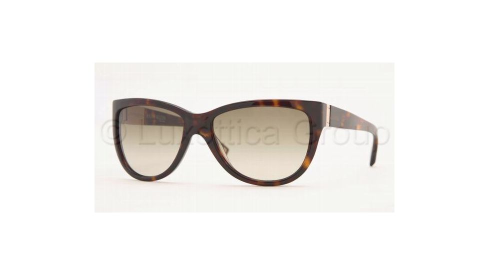 Anne Klein Sunglasses AK3144, Tortoise Frame / Gray Gradient Lenses