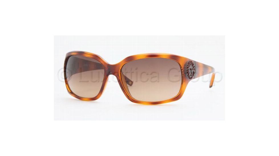 Anne Klein Sunglasses AK3149, Tortoise Frame / Brown Gradeint Lenses