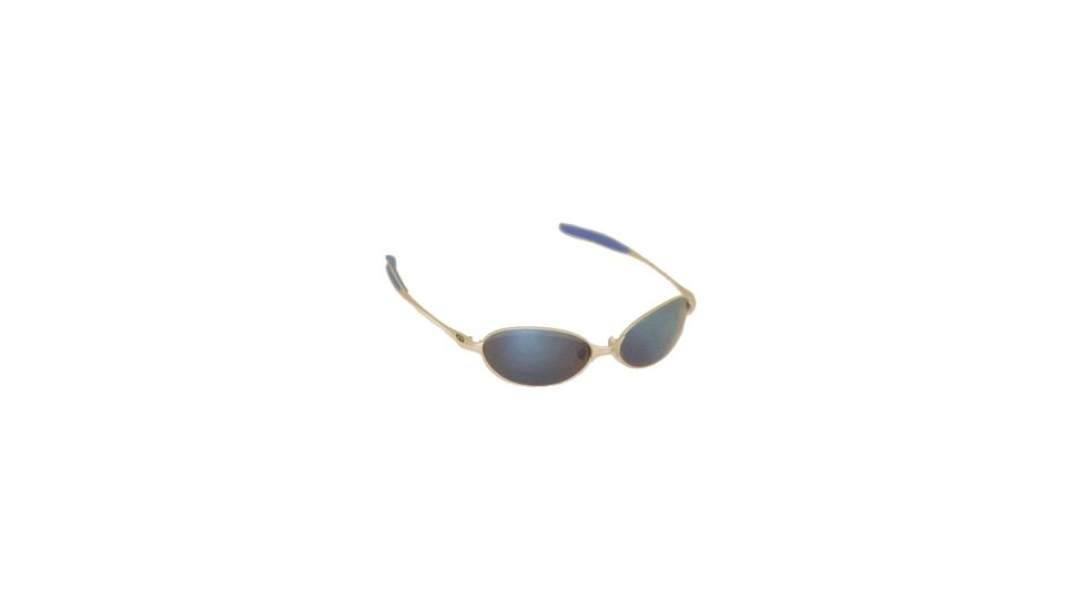 American Optical Alpha-Omega Beta Series Sunglasses Platinum Frame Blue Revo Mirror Polycarbonate Lens