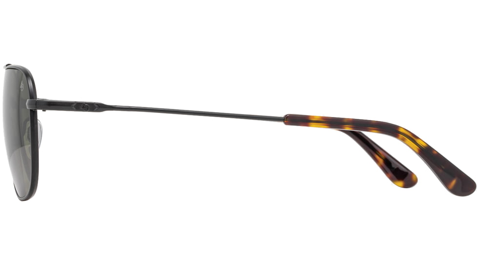 AO Checkmate Sunglasses - Men's, Matte Black Frame, Calobar Green AOLite Nylon Lenses, Polarized, 56-21-145, CHE256STTOGNN-P