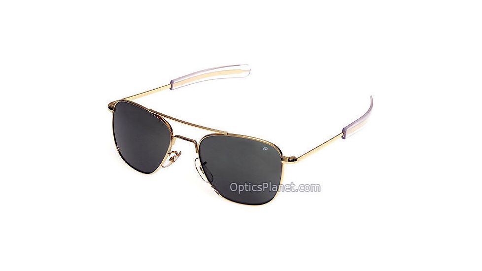 AO Original Pilot 52 mm Sunglass w/Gold Frame