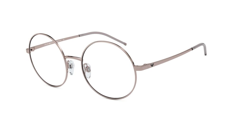 Armani EA1092 Eyeglass Frames 3167-52 - Rose Gold