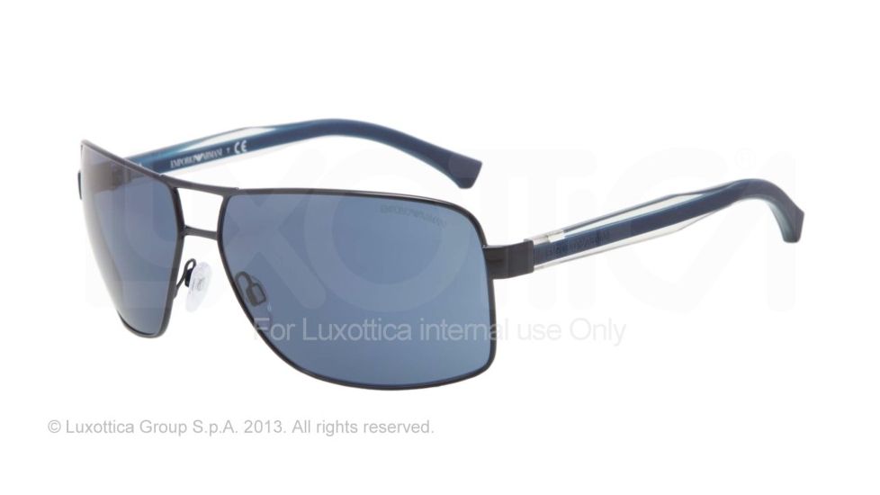 Armani EA2001 EA2001 Sunglasses 301980-64 - Blue Frame, Blue Lenses