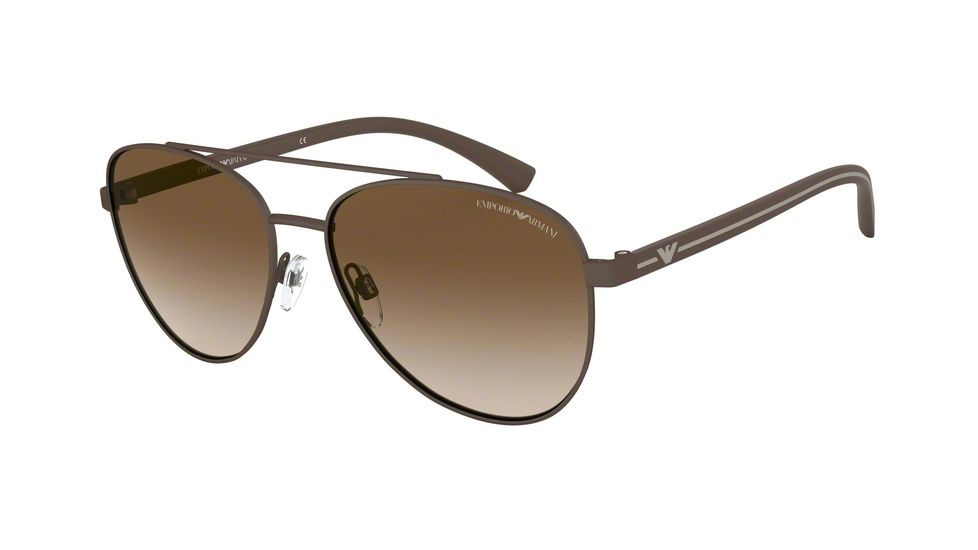 Armani EA2079 Sunglasses 324213-58 - , Brown Gradient Lenses