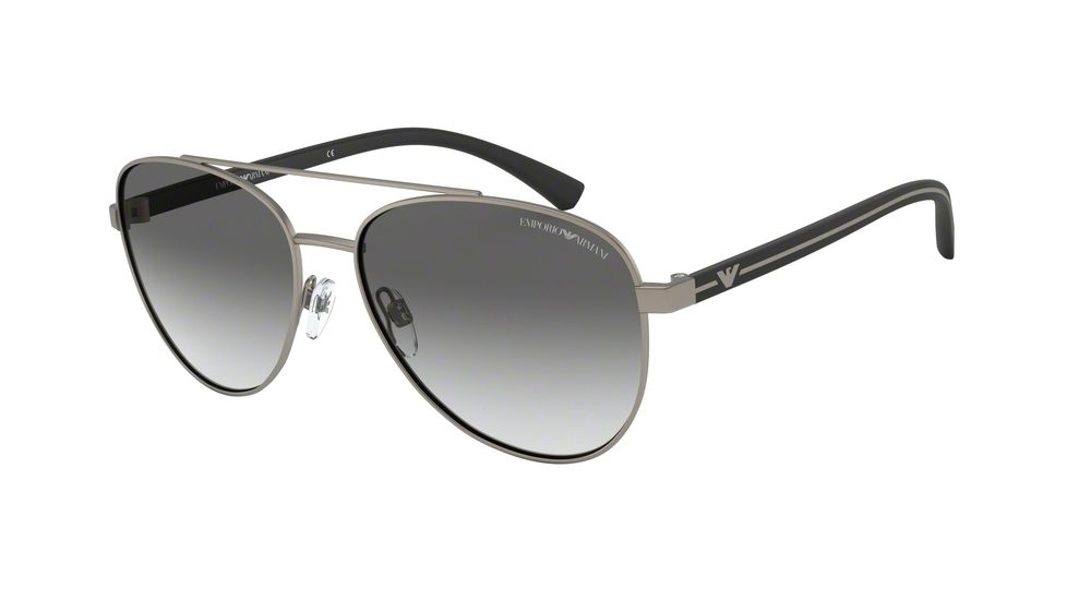 Armani EA2079 Sunglasses 326611-58 - , Grey Gradient Lenses