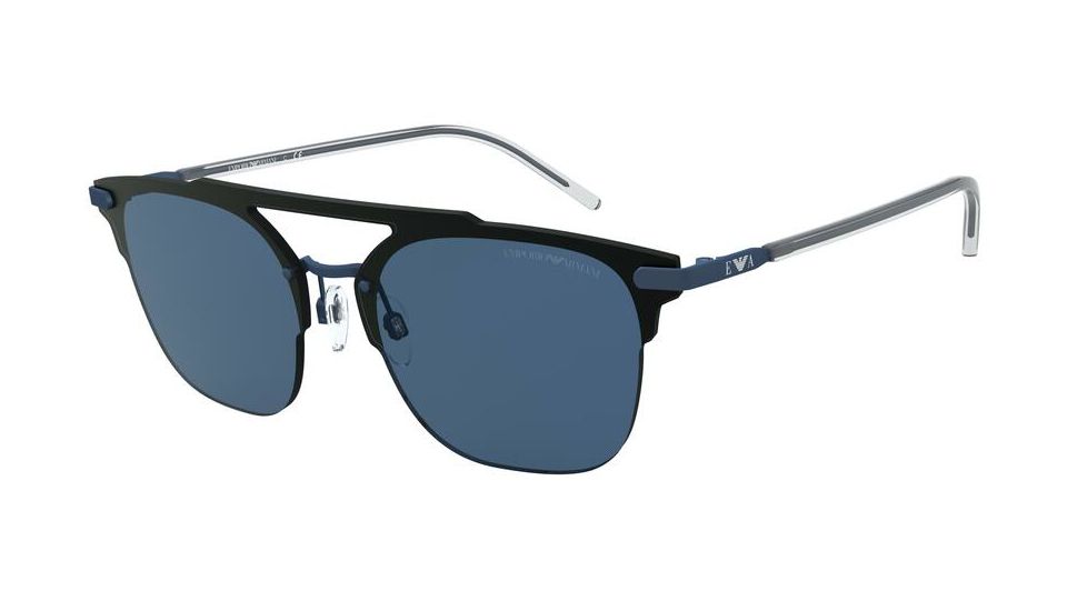 Armani EA2090 Sunglasses 309280-45 - , Blue Lenses