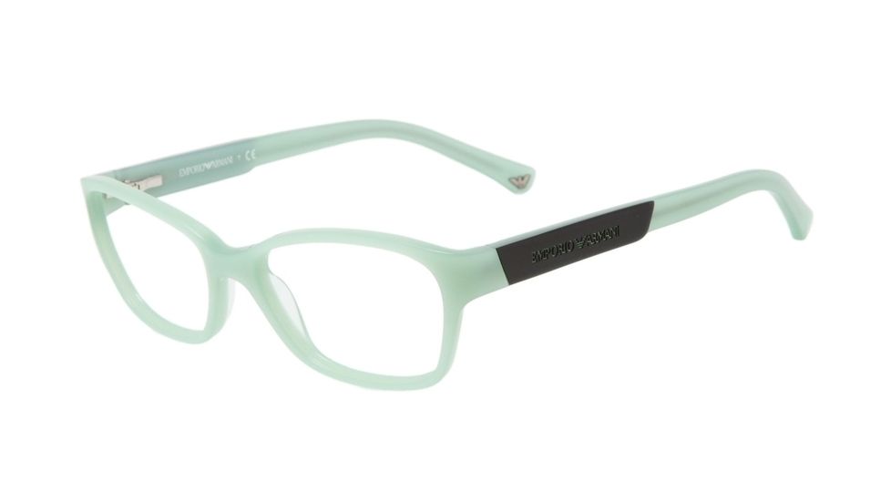 Armani EA3004 Eyeglass Frames 5085-50 - Aqua Green Opal Frame