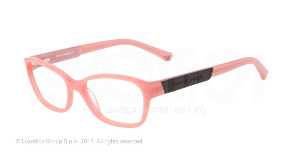 Armani EA3004 Eyeglass Frames 5086-50 - Pink Opal Frame
