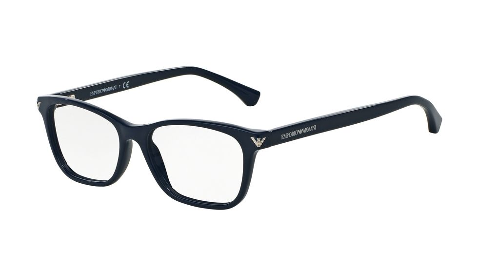 Armani EA3073 Eyeglass Frames 5455-52 - Bluette Frame