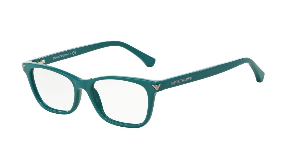 Armani EA3073 Eyeglass Frames 5457-52 - Aquamarine Frame
