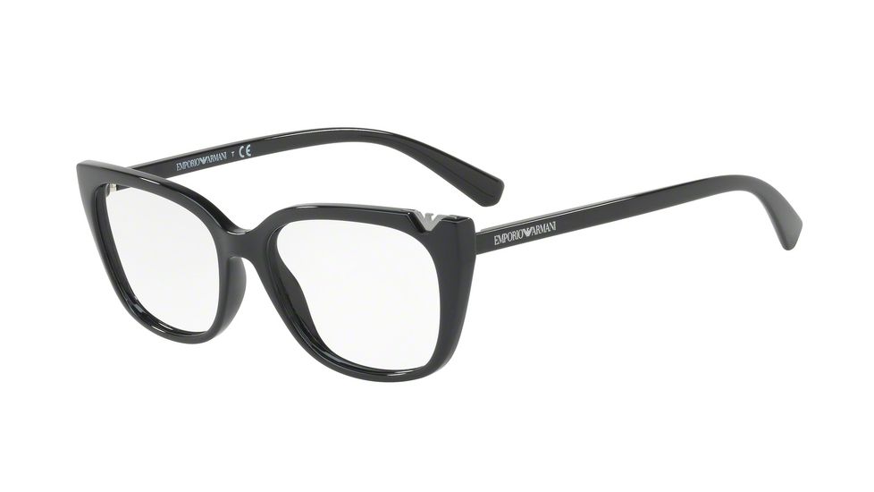 Armani EA3109 Bifocal Prescription Eyeglasses 5017-54 - Black Frame