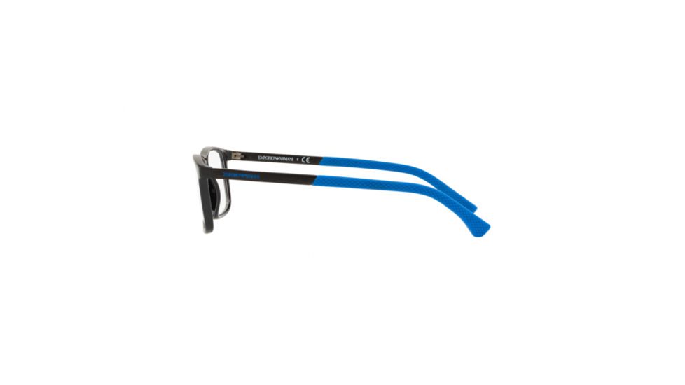 Armani EA3125 Eyeglass Frames 5017-53 - Black Frame