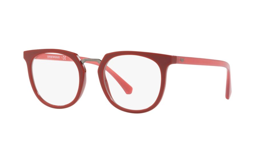 Armani EA3139 Eyeglass Frames 5721-49 - Bordeaux Frame