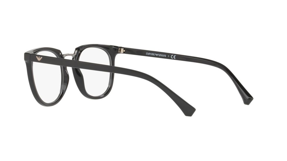Armani EA3139 Eyeglass Frames 5017-49 - Black Frame