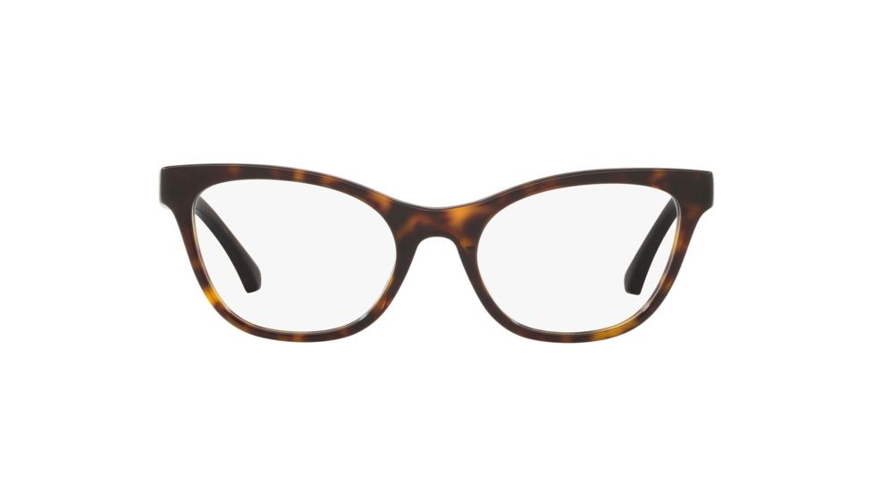 Armani EA3142F Eyeglass Frames 5089-53 - Dark Havana Frame