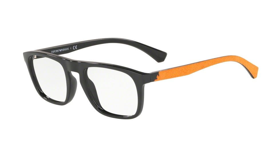 Armani EA3151F Eyeglass Frames 5017-55 - Black