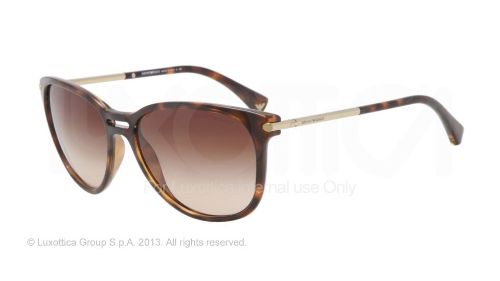 Armani EA4006 Bifocal Prescription Sunglasses EA4006-502613-56 - Lens Diameter 56 mm, Frame Color Dark Havana