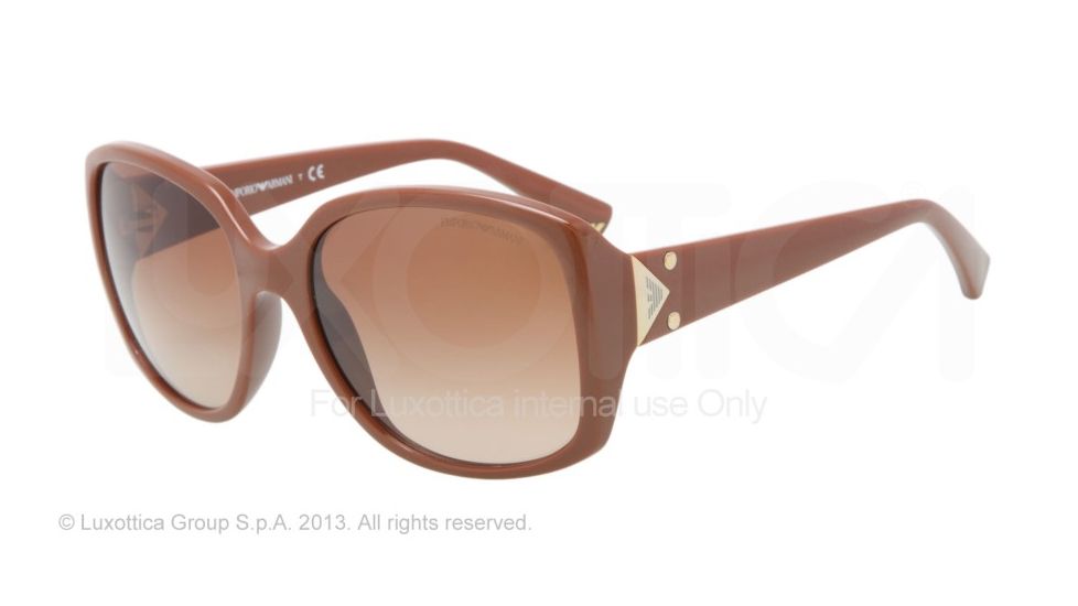 Armani EA4018 Sunglasses 511913-57 - Brown Frame, Brown Gradient Lenses