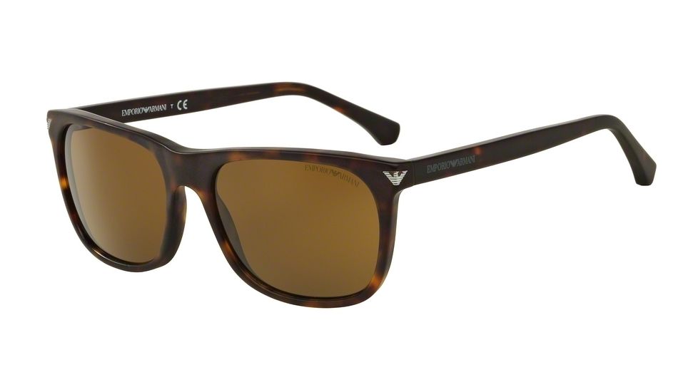 Armani EA4056F Bifocal Prescription Sunglasses EA4056F-508973-57 - Lens Diameter 57 mm, Frame Color Matte Havana