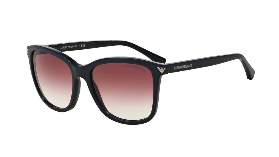 Armani EA4060F Bifocal Prescription Sunglasses EA4060F-54558H-56 - Lens Diameter 56 mm, Frame Color Bluette