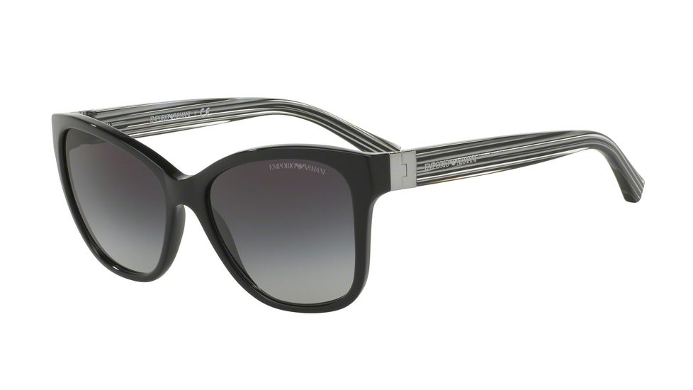 Armani EA4068 Bifocal Prescription Sunglasses EA4068-50178G-57 - Lens Diameter 57 mm, Frame Color Black