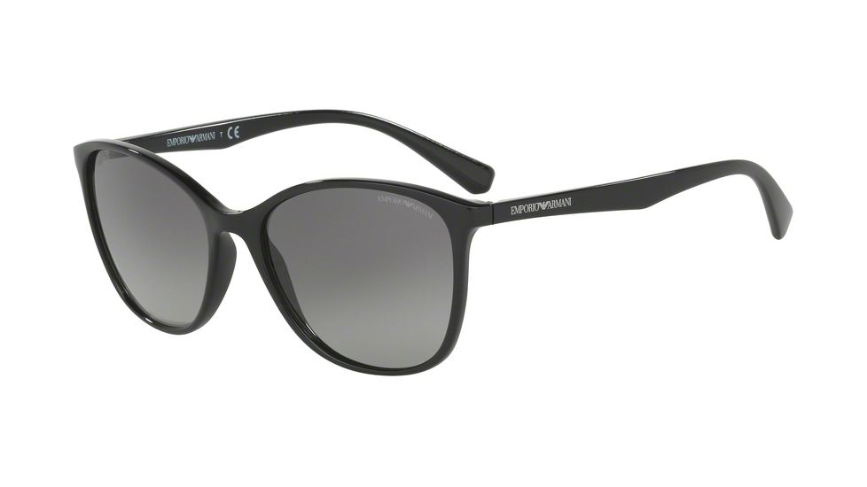 Armani EA4073 Sunglasses 501711-56 - Black Frame, Grey Gradient Lenses