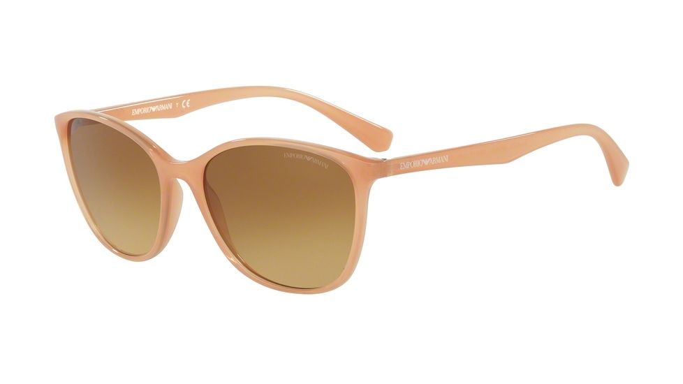 Armani EA4073 Sunglasses 55062L-56 - Opal Honey Frame, Yellow Gradient Lenses
