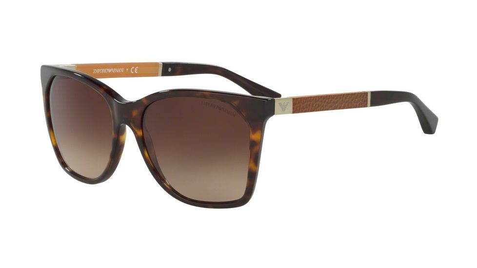 Armani EA4075F Bifocal Prescription Sunglasses EA4075F-502613-57 - Lens Diameter 57 mm, Frame Color Havana