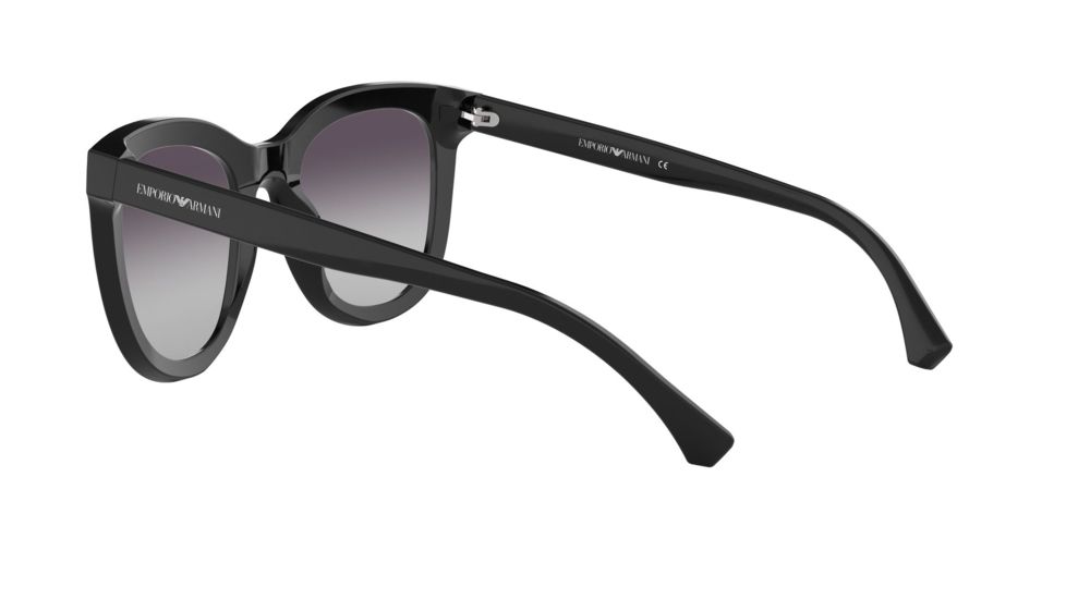 Armani EA4125F Sunglasses 50018G-61 - Black Frame, Grey Gradient Lenses