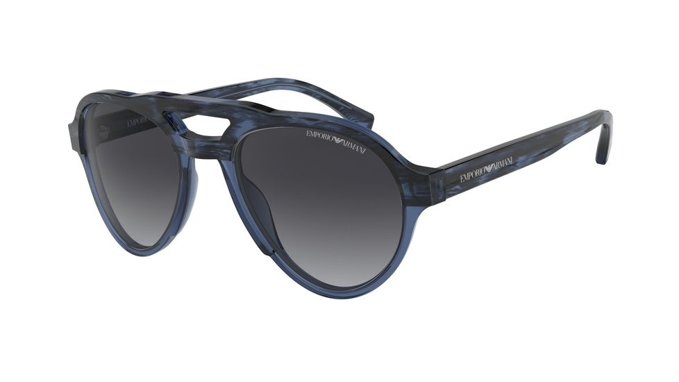 Armani EA4128 Sunglasses 57488G-54 - , Grey Gradient Lenses